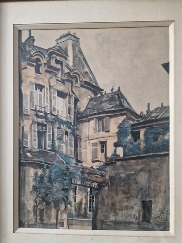 Tableau peinture lithographie - peinture,