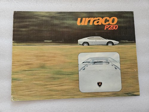 1972 brochure lamborghini - ≈,