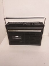 SABA PCR 362 RADIO RECORDER Radio Goes Cassette Not Tested Antenna Missing 