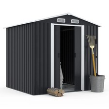 Abri de jardin 3,7M² gris en