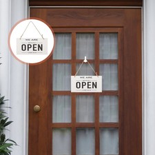  Panneau Ouvert Et Fermé Pancarte D'affaires Signe De Porte Fermée Ouverte