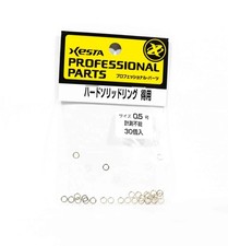 Xesta Hard Solid Rings Value Pack Yellow Package Size 0.5, 30 pieces (8213)