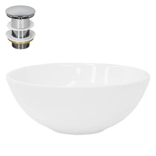 Vasque blanc lave mains - vasque, à