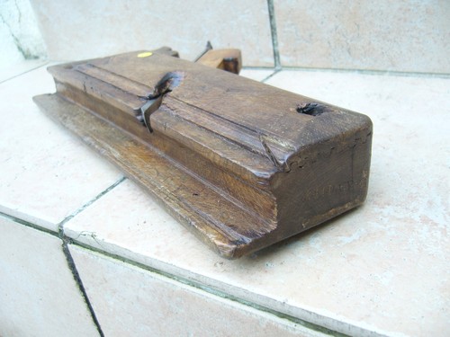 Rabot bouvet a moulures - rabot,
