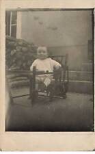 Photo Card - Child - One Year Old Baby in High Chair