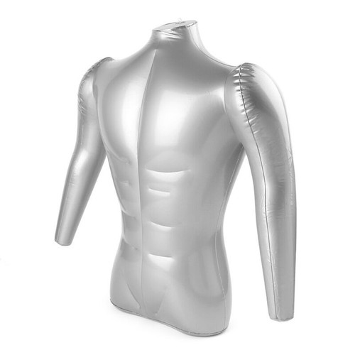 Mannequin gonflable homme demi