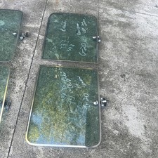 71-95 Chevrolet G-Series Van Driver Side Pop Out Windows OEM CHROME Beauville 