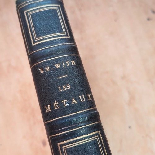 Livre ancien les métaux - livre,