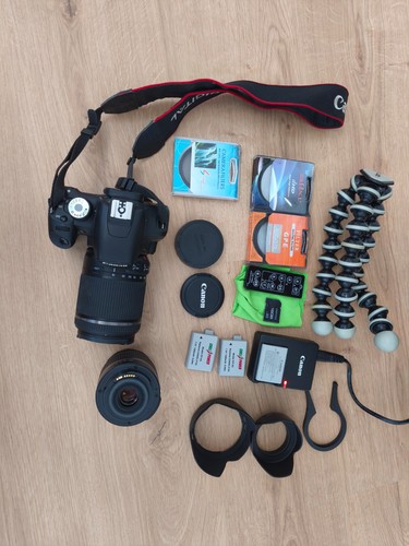 Canon eos 500d 15mp complet - complet, +