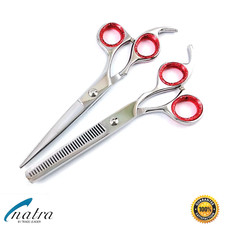 2x Ciseaux Cheveux de Coiffeur Sculpteur Salon 6 Pouces