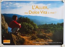 Affiche Tourisme ALLIER en