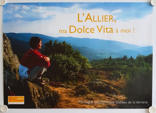 Affiche tourisme allier - tourisme,