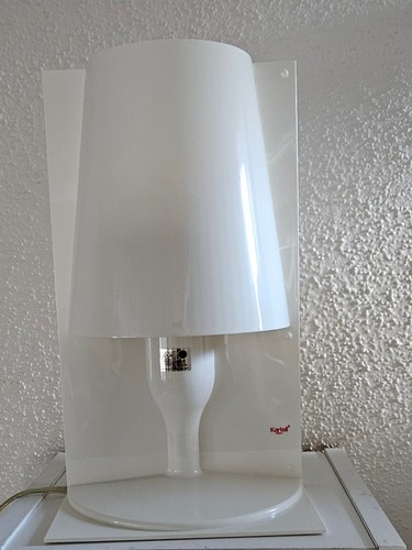 Kartell take table - "take", lamp
