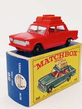 Matchbox Series Lesney No56b Fiat 1500  (VERY RARE RED) STUNNING CONDITION Boxed