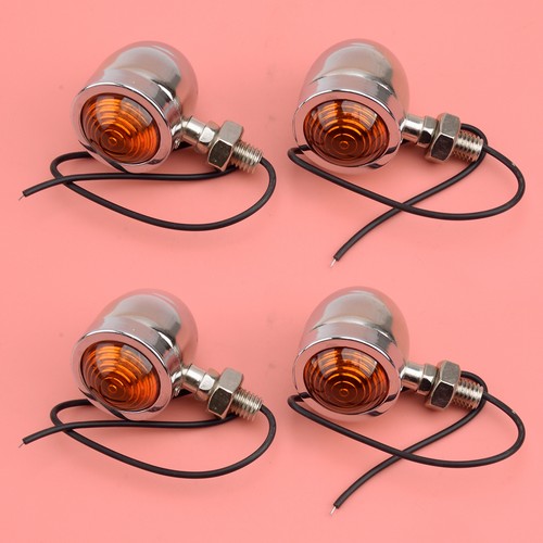 4pcs 12v moto clignotants - clignotants, mini