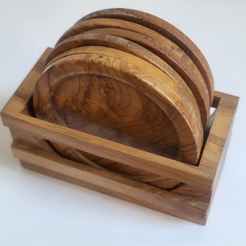 Dessous verres en - de, bois