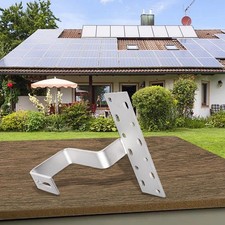 Support de crochet de toit facile à installer pour montage sur rail en aluminiu