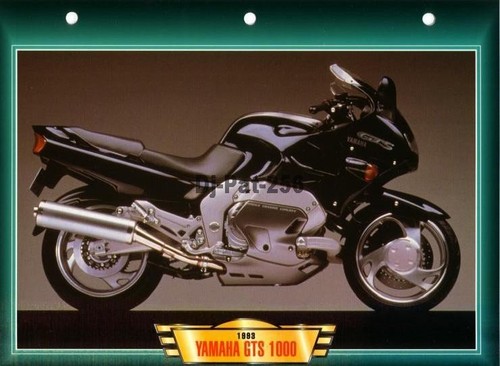 Fiche moto yamaha gts 1000 - yamaha,