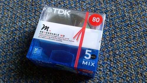 Minidisc tdk 80 min - 5,