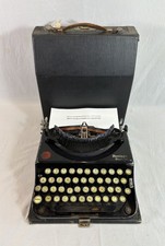 Remington Portable Typewriter Model 2 From 1930 Revised + Ribbon New