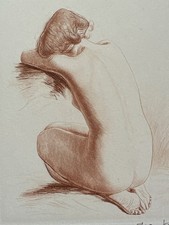 Gravures érotique  femme, nu