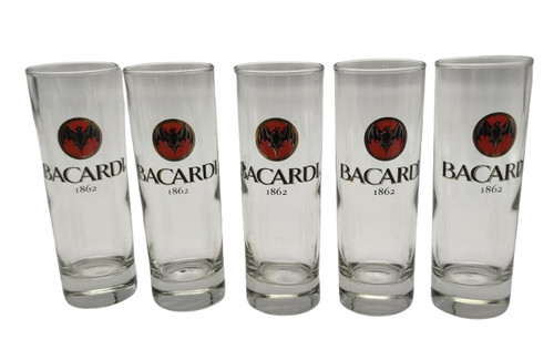 Lot de 5 verres - 🥃🦇,