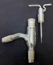 Antique PYREX Glass 3 Way Distillation Head