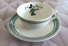 Une tasse + soucoupe Mickey Good Morning Royal Boch Donaldson Disney collector