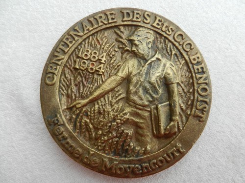Médaillede table centenaire - médaillede,