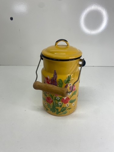 Petit pot lait émaillé - petit,