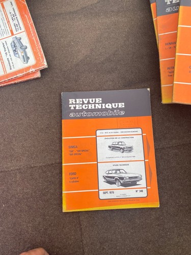 Revue technique ford - technique,