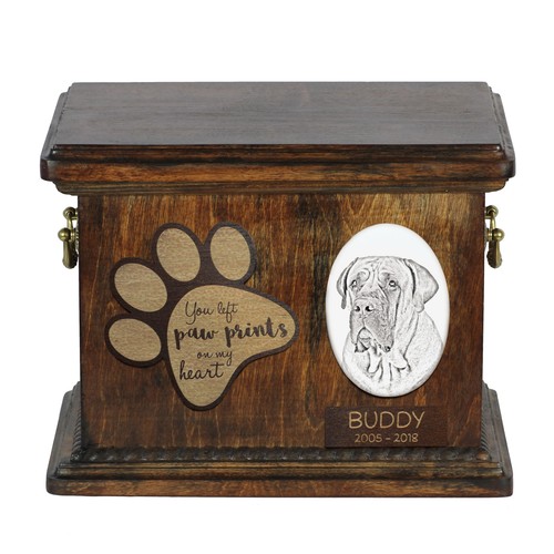 Urne boerboel avec - urne,