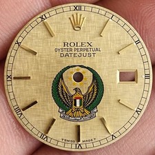 Rolex Linen Dial Custom Logo
