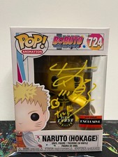 JSA Signed Junko Takeuchi Funko Pop! Naruto Hokage #724 - AAA Chase Excl