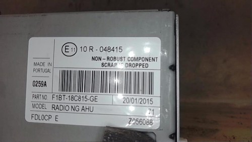 Autoradio ford tourneo connect - tourneo,