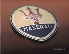 Catalogue Brochure Maserati Biturbo II 1987 Italie Italia