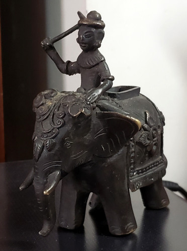 Ancien bronze statuette - ancien,