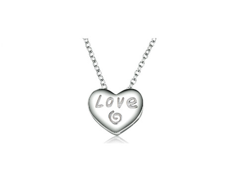 Love tiny heart silver - silver, sp