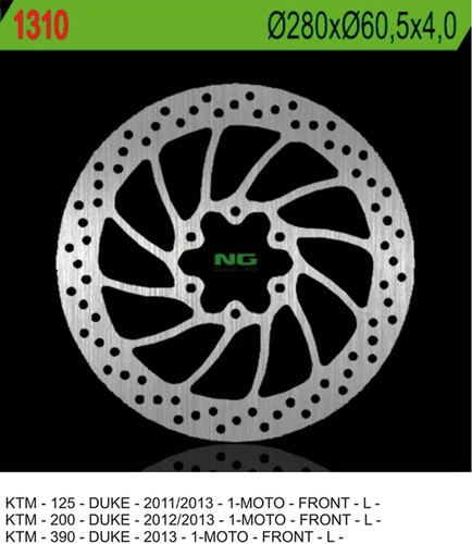Disque frein avant ktm - de,