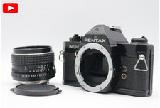 [NEAR MINT] PENTAX MX SLR 35mm Film Camera BK +SMC PENTAX-M 50mm f1.4 From JAPAN