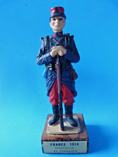 WWI 90mm MDM Lead Soldier - Field Infantry