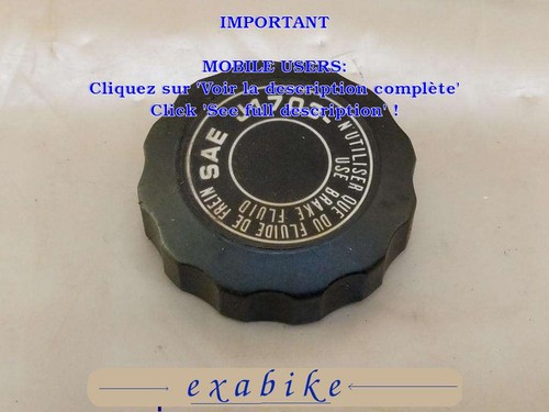 Bouchon bocal frein pour - bouchon, de