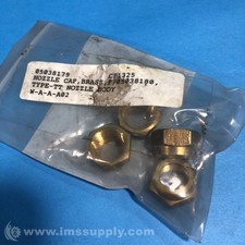 Teejet CP1325 Pack of 4 Brass Nozzle Caps, Type-TT FNIP