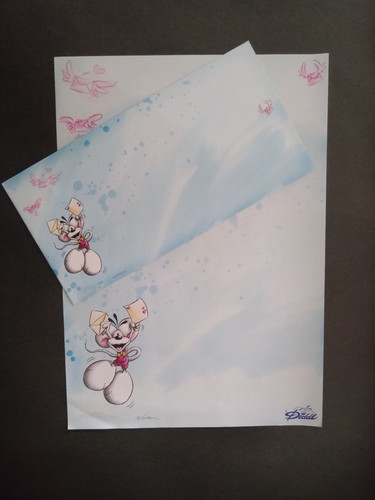 Diddl papier lettres - à, n°