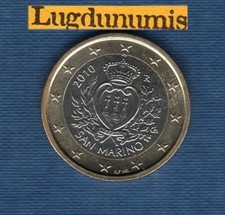Saint Marin 2010 1 euro SUP