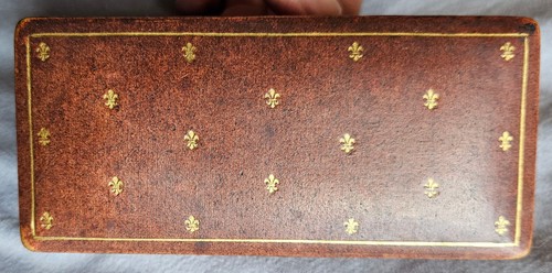 Boîte timbres bois - en, et
