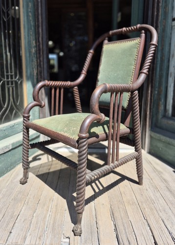 Rare victorian hunzinger chair - rare,