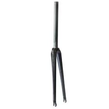 Fourche En Carbone Plein Fixie 28'' 1-1/8'' Carbone Noir Brillant