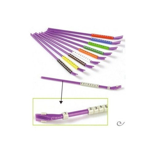 Bagues plastique ouverte - 10,