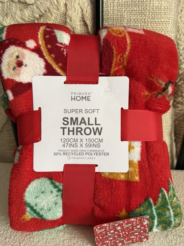 Primark home jeté plaid noël - jeté,